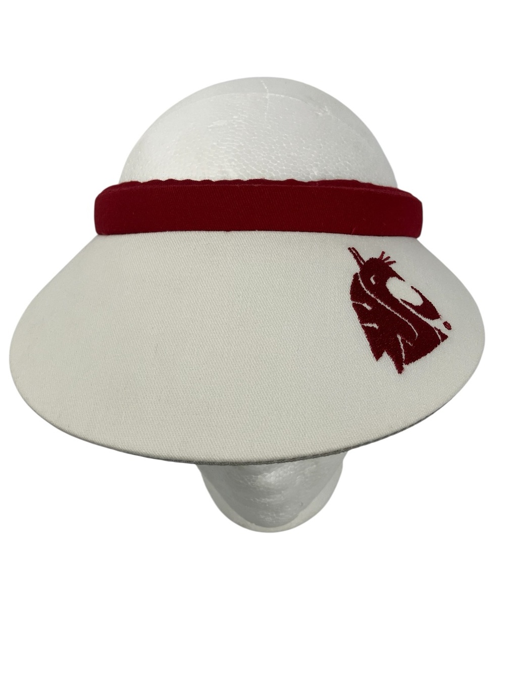 Vintage WSU Cougars Women's Sun Visor Washington State University Tennis Golf